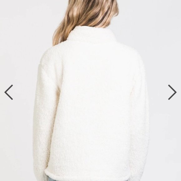 Harlow Teddy Sherpa 1/4 Zip Sweater/Pullover - Picture 2 of 11